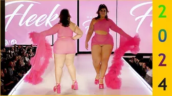 Antonia madison In Slow Motion - House Of Fleek Plus Size Fashion Show 2024