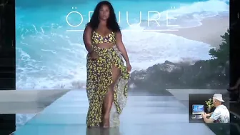 Veronica Pearl In Slow Motion | Exclusive Swimwear Plus Size Fashion Show #4