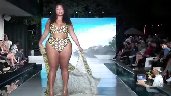 Veronica Pearl In Slow Motion | Exclusive Swimwear Plus Size Fashion Show #6