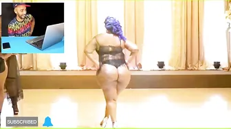 Plus Size Curvy Women's Walking in Lingerie - Plus Size Fashion Show #2