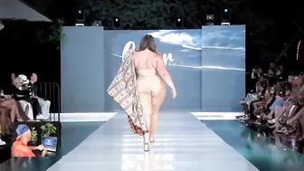 Nicolette Blossom Walks In Swimwear | Miami Swim Week 2024 - Plus Size Fashion Show #10