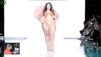 Nicolette Blossom Walks In Swimwear | Miami Swim Week 2024 - Plus Size Fashion Show #2