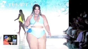 Nicolette Blossom Walks In Swimwear | Miami Swim Week 2024 - Plus Size Fashion Show #6