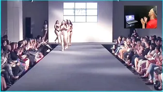 Plus Size Curvy Women's Walking in Lingerie -Plus Size Fashion Show #4