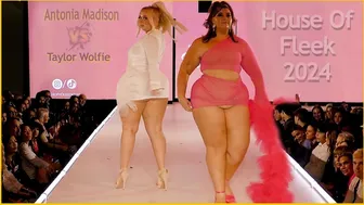 Antonia Madison Vs Taylor Wolfie In Slow Motion | House Of Fleek 2024 | Plus Size Fashion Show