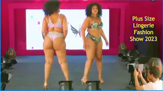 Ema Savannah in Slow Motion - Plus Size Women Lingerie - Fashion Show 2023 #1