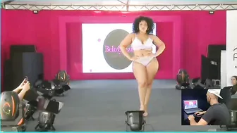 Ema Savannah in Slow Motion - Plus Size Women Lingerie - Fashion Show 2023 #4