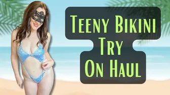 Teeny Bikini Try On Haul | Shein | One Piece