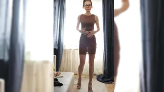 [4K] Transparent Dresses Try on Haul! | With Tina #8