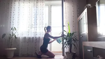 Fit Tina cleaning in the home #8