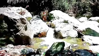 Weekend OutDoors & Relaxing in the Fresh Nature of Mountain Water in the Forest #3