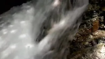 Discovery Of a Warm Water Fountain in The Forest Hidden Behind a Cliff on The River Bank #2