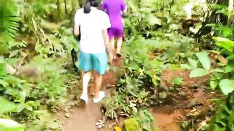 Outback Tribe In The Middle Of The Forest Blue Waterfall Under The Foot Of The Mountain #2