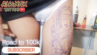 Thigh Tattoo - TEASER #10