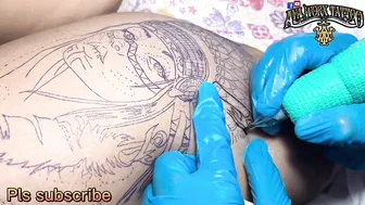 INDIAN TATTOO DESIGN // TIME-LAPSE #2