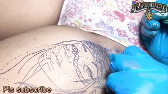 INDIAN TATTOO DESIGN // TIME-LAPSE #9