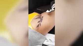 Watch this Butterfly Tattoo - Thigh Tattoo #10