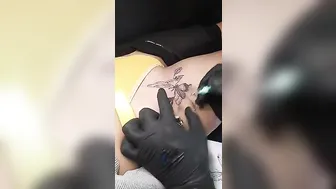 Watch this Butterfly Tattoo - Thigh Tattoo #7