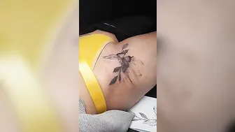 Watch this Butterfly Tattoo - Thigh Tattoo #8