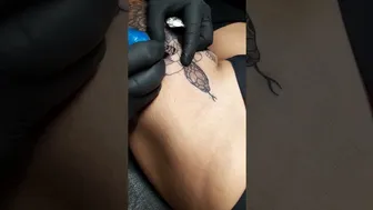 Snake Tattoo - Thigh