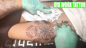 TEASER MANDALA TATTOO - LUCKY PAPER #8