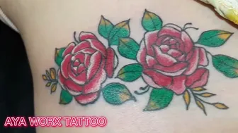 beautiful tattoo - roses