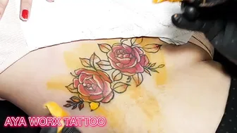 beautiful tattoo - roses #4