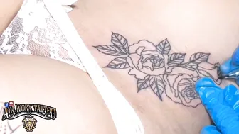 FLORAL TATTOO - BIKINI PART #8