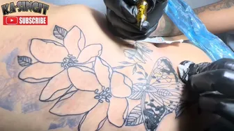 LUCKY PAPER - FLORAL x BUTTERFLY TATTOO