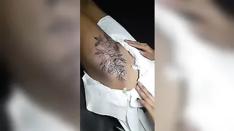 Flower tattoo #10