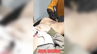 Belly Tattoo - Aya Worx #3