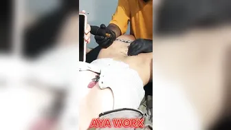 Belly Tattoo - Aya Worx #4