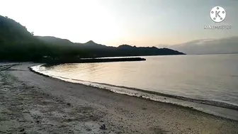 Jalan jalan ke pantai di suasana pagi hari suasana pedesaan #3