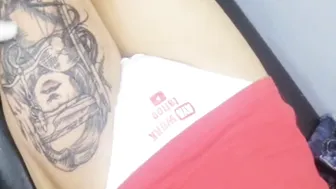 Thigh tattoo - sexy ni boss #9