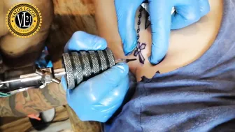 Ribs Tattoo ¦ pinaka masakit sa lahat ng part - mangangaray ka talaga ♥️♥️ #5