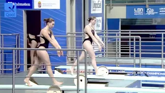 Grace & Katherine - 3m Sync Diving Highlights #10