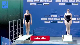 Grace & Katherine - 3m Sync Diving Highlights #3