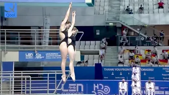 Grace & Katherine - 3m Sync Diving Highlights #4