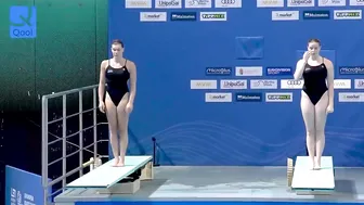 Grace & Katherine - 3m Sync Diving Highlights #7