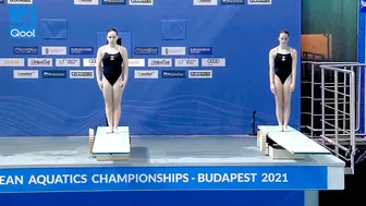 Anna & Viktoriya - 3m Sync Diving #4