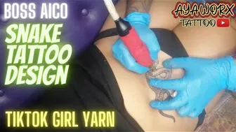 SNAKE TATTOO - TIKTOK GIRL YARN ????