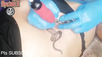 SNAKE TATTOO - TIKTOK GIRL YARN ♥️♥️ #10