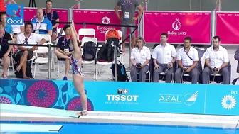 Women's Diving | Kaja Skrzek (Poland) | 1m Springboard | Olympics #2