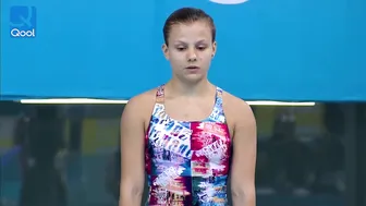 Women's Diving | Kaja Skrzek (Poland) | 1m Springboard | Olympics #4