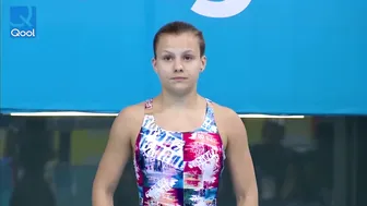 Women's Diving | Kaja Skrzek (Poland) | 1m Springboard | Olympics #6