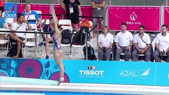 Women's Diving | Kaja Skrzek (Poland) | 1m Springboard | Olympics #7