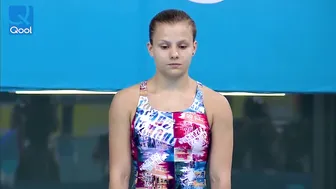 Women's Diving | Kaja Skrzek (Poland) | 1m Springboard | Olympics #9