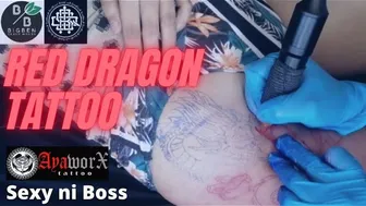 RED DRAGON TATTOO