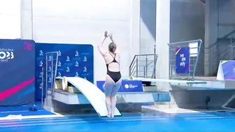 Lauren Hallaselka to Olympics 2024 - 1m Springboard Diving #10