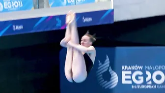 Lauren Hallaselka to Olympics 2024 - 1m Springboard Diving #7